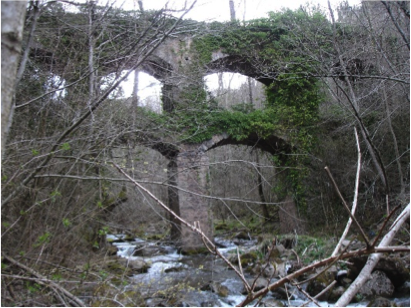 Vies de la cimentera de Can Martí a Toralles